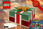 Istruzioni per la Costruzione - LEGO - 40292 - Christmas Gift: Page 1