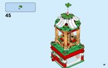 Istruzioni per la Costruzione - LEGO - 40293 - Christmas Carousel: Page 39