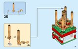 Istruzioni per la Costruzione - LEGO - 40293 - Christmas Carousel: Page 31