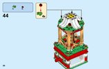 Istruzioni per la Costruzione - LEGO - 40293 - Christmas Carousel: Page 38