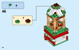 Istruzioni per la Costruzione - LEGO - 40293 - Christmas Carousel: Page 40