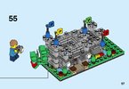 Istruzioni per la Costruzione - LEGO - 40306 - Micro LEGOLAND® Castle: Page 57