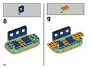 Istruzioni per la Costruzione - LEGO - 40336 - Newbury Juice Bar: Page 12