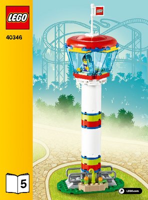 Istruzioni per la Costruzione - LEGO - 40346 - LEGOLAND® Park: Page 1