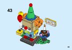 Istruzioni per la Costruzione - LEGO - 40348 - Birthday Clown: Page 45