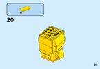 Istruzioni per la Costruzione - LEGO - 40350 - Easter Chick: Page 21