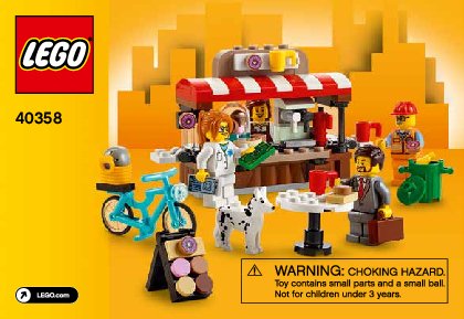 Istruzioni per la Costruzione - LEGO - 40358 - Target Excl. GWP: Page 1