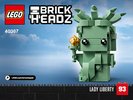 Istruzioni per la Costruzione - LEGO - 40367 - Lady Liberty: Page 1