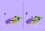 Istruzioni per la Costruzione - LEGO - Friends - 41000 - Acrobazie sul Jet Ski: Page 7