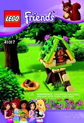 Istruzioni per la Costruzione - LEGO - 41017 - Squirrel’s Tree House: Page 1