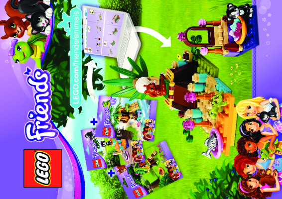 Istruzioni per la Costruzione - LEGO - 41017 - Squirrel’s Tree House: Page 1