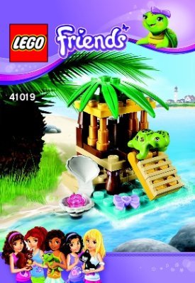 Istruzioni per la Costruzione - LEGO - 41019 - Turtle's Little Oasis: Page 1