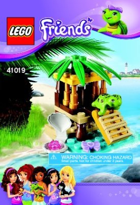 Istruzioni per la Costruzione - LEGO - 41019 - Turtle's Little Oasis: Page 1