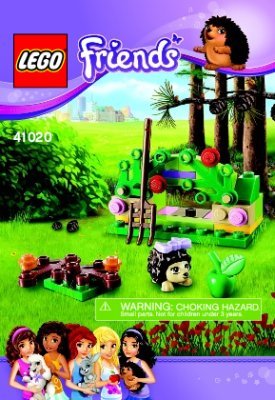 Istruzioni per la Costruzione - LEGO - 41020 - Hedgehog's Hideaway: Page 1