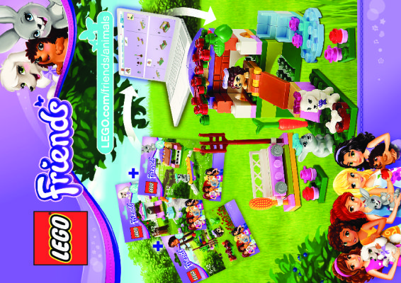 Istruzioni per la Costruzione - LEGO - 41021 - Poodle's Little Palace: Page 1