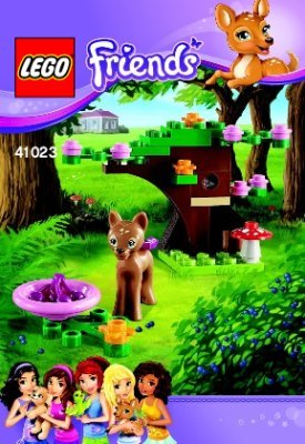 Istruzioni per la Costruzione - LEGO - 41023 - Fawn’s Forest: Page 1