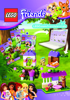 Istruzioni per la Costruzione - LEGO - 41023 - Fawn’s Forest: Page 1