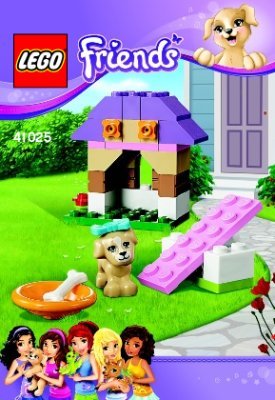 Istruzioni per la Costruzione - LEGO - 41025 - Puppy’s Playhouse: Page 1