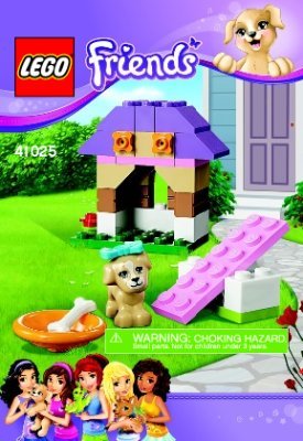 Istruzioni per la Costruzione - LEGO - 41025 - Puppy’s Playhouse: Page 1