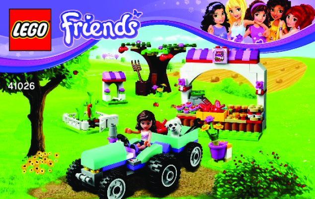 Istruzioni per la Costruzione - LEGO - Friends - 41026 - Raccolto al sole: Page 1