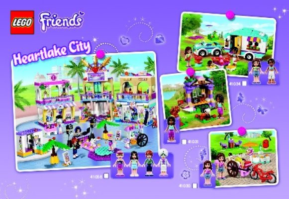 bicicletta dei gelati di olivia lego friends