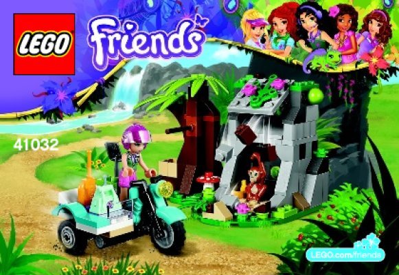 Istruzioni per la Costruzione - LEGO - Friends - 41032 - Pronto intervento giungla: Page 1