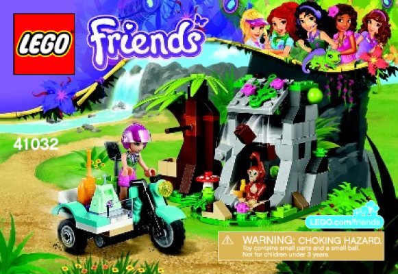 Istruzioni per la Costruzione - LEGO - Friends - 41032 - Pronto intervento giungla: Page 1