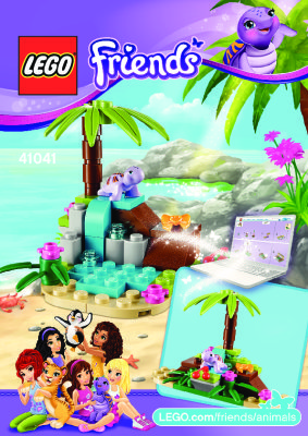 Istruzioni per la Costruzione - LEGO - 41041 - Turtle's Little Paradise: Page 1