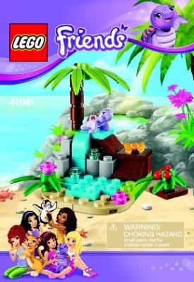 Istruzioni per la Costruzione - LEGO - 41041 - Turtle's Little Paradise: Page 1