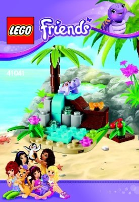 Istruzioni per la Costruzione - LEGO - 41041 - Turtle's Little Paradise: Page 1