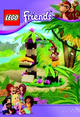 Istruzioni per la Costruzione - LEGO - Friends - 41045 - L'albero di banane dell'Orangotango: Page 1