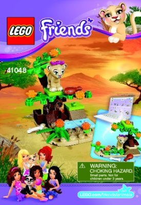 Istruzioni per la Costruzione - LEGO - Friends - 41048 - La savana del leoncino: Page 1