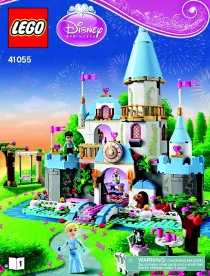 Istruzioni per la Costruzione - LEGO - Disney - 41055 - Il Castello romantico di Cenerentola: Page 1