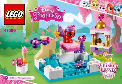 Istruzioni per la Costruzione - LEGO - Disney Princess - 41069 - Giornata in piscina di Treasure: Page 1