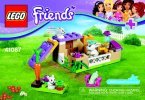 Istruzioni per la Costruzione - LEGO - Friends - 41087 - Il coniglietto e i cuccioli: Page 1