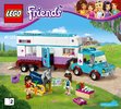 Istruzioni per la Costruzione - LEGO - Friends - 41125 - Rimorchio veterinario dei cavalli: Page 1