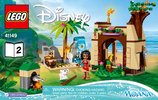 Istruzioni per la Costruzione - LEGO - Disney - 41149 - L'avventura sull'isola di Vaiana: Page 1