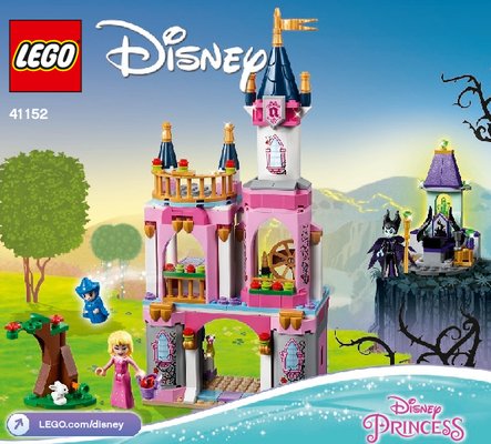 Istruzioni per la Costruzione - LEGO - 41152 - Sleeping Beauty's Fairytale Castle: Page 1