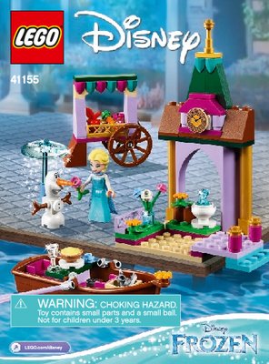 Istruzioni per la Costruzione - LEGO - 41155 - Elsa's Market Adventure: Page 1