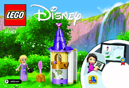 Istruzioni per la Costruzione - LEGO - 41163 - Rapunzel's Petite Tower: Page 1