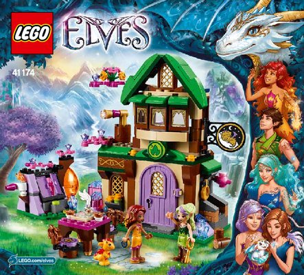 Istruzioni per la Costruzione - LEGO - Elves - 41174 - La locanda delle stelle: Page 1