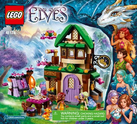 Istruzioni per la Costruzione - LEGO - Elves - 41174 - La locanda delle stelle: Page 1