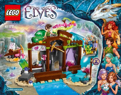 Istruzioni per la Costruzione - LEGO - Elves - 41177 - La miniera dei cristalli preziosi: Page 1