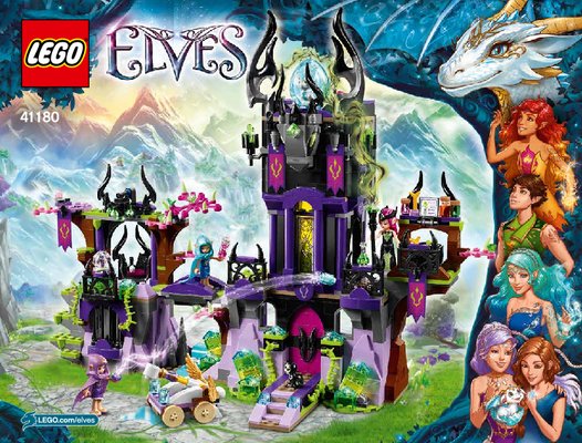 Istruzioni per la Costruzione - LEGO - Elves - 41180 - Il Castello delle Ombre di Ragana: Page 1