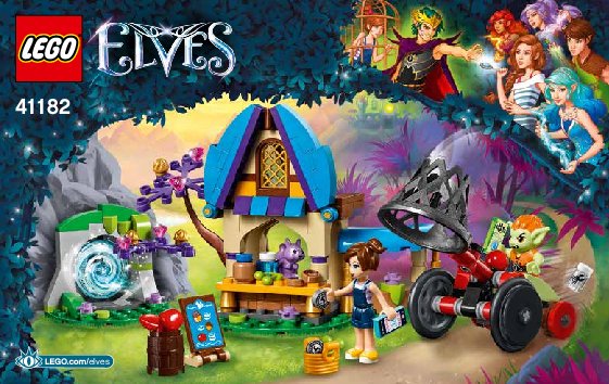 Istruzioni per la Costruzione - LEGO - Elves - 41182 - La cattura di Sophie Jones: Page 1