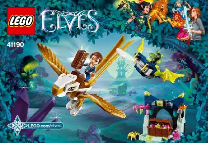 Istruzioni per la Costruzione - LEGO - 41190 - Emily Jones & the Eagle Getaway: Page 1