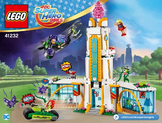 Istruzioni per la Costruzione - LEGO - DC Super Hero Girls - 41232 - Il liceo dei Super Eroi: Page 1