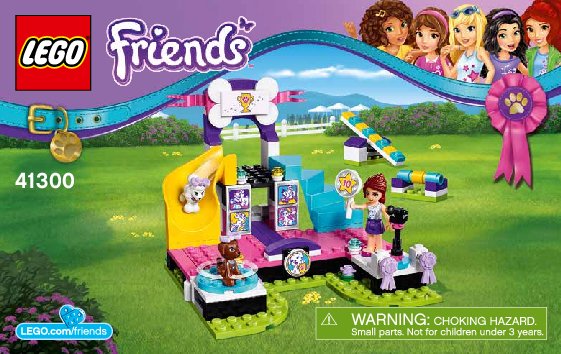 Istruzioni per la Costruzione - LEGO - Friends - 41300 - Il campionato dei cuccioli: Page 1