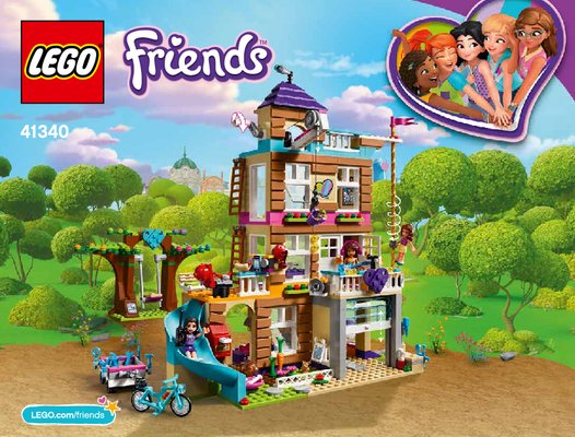 Istruzioni per la Costruzione - LEGO - 41340 - Friendship House: Page 1