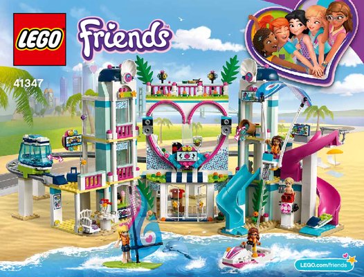 Istruzioni per la Costruzione - LEGO - 41347 - Heartlake City Resort: Page 1